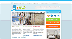 Desktop Screenshot of guida5permille.com